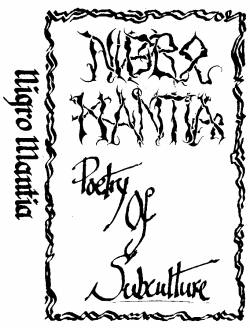 Poetry of Subculture